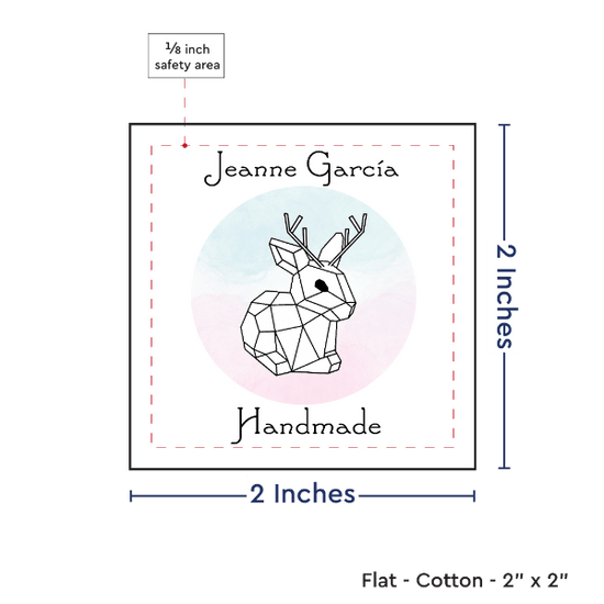 PPLR_HIDDEN_PRODUCT Print your Logo or Image on FLAT Cotton Tags