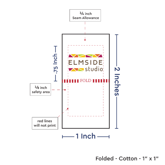 PPLR_HIDDEN_PRODUCT Print Your Logo or Image on FOLDED Cotton Tags