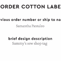PPLR_HIDDEN_PRODUCT Reorder Previous Label Design - COTTON
