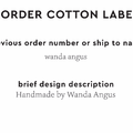 PPLR_HIDDEN_PRODUCT Reorder Previous Label Design - COTTON