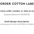 PPLR_HIDDEN_PRODUCT Reorder Previous Label Design - COTTON