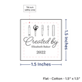 PPLR_HIDDEN_PRODUCT Print your Logo or Image on FLAT Cotton Tags
