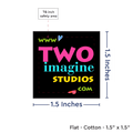 PPLR_HIDDEN_PRODUCT Print your Logo or Image on FLAT Cotton Tags