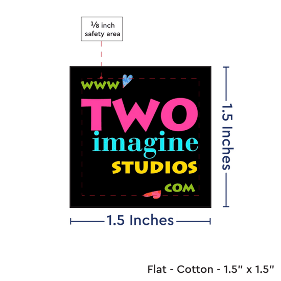 PPLR_HIDDEN_PRODUCT Print your Logo or Image on FLAT Cotton Tags