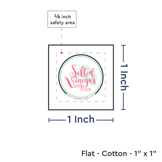 PPLR_HIDDEN_PRODUCT Print your Logo or Image on FLAT Cotton Tags