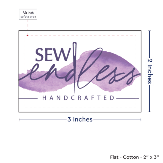 PPLR_HIDDEN_PRODUCT Print your Logo or Image on FLAT Cotton Tags