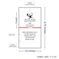PPLR_HIDDEN_PRODUCT Print your logo/Image on Satin Tags (1.5" wide - Satin)