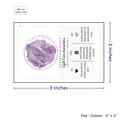 PPLR_HIDDEN_PRODUCT Print your Logo or Image on FLAT Cotton Tags