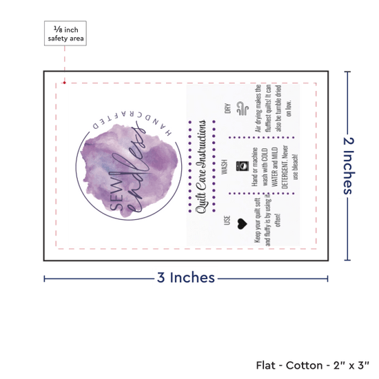 PPLR_HIDDEN_PRODUCT Print your Logo or Image on FLAT Cotton Tags