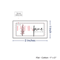 PPLR_HIDDEN_PRODUCT Print your Logo or Image on FLAT Cotton Tags