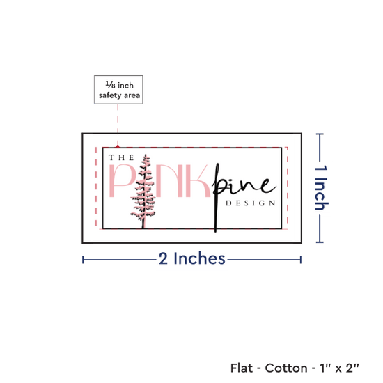 PPLR_HIDDEN_PRODUCT Print your Logo or Image on FLAT Cotton Tags