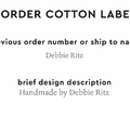PPLR_HIDDEN_PRODUCT Reorder Previous Label Design - COTTON