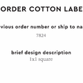 PPLR_HIDDEN_PRODUCT Reorder Previous Label Design - COTTON