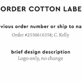 PPLR_HIDDEN_PRODUCT Reorder Previous Label Design - COTTON