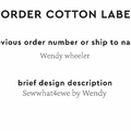 PPLR_HIDDEN_PRODUCT Reorder Previous Label Design - COTTON