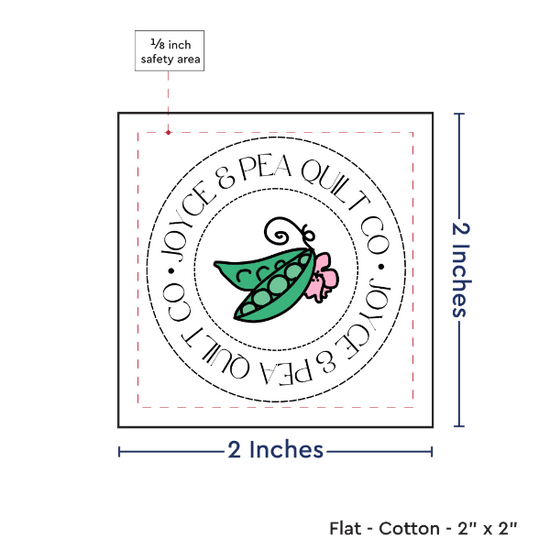PPLR_HIDDEN_PRODUCT Print your Logo or Image on FLAT Cotton Tags