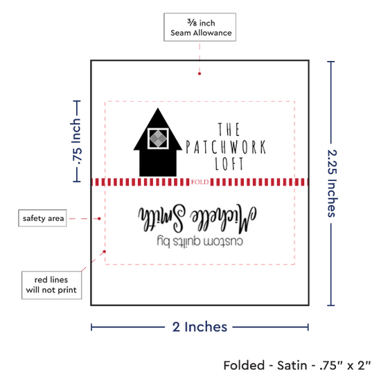 PPLR_HIDDEN_PRODUCT Print your Logo or Image on Satin Tags (2" wide - Satin)