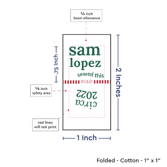 PPLR_HIDDEN_PRODUCT Print Your Logo or Image on FOLDED Cotton Tags