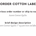 PPLR_HIDDEN_PRODUCT Reorder Previous Label Design - COTTON
