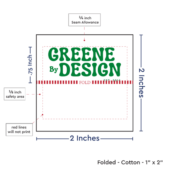 PPLR_HIDDEN_PRODUCT Print Your Logo or Image on FOLDED Cotton Tags
