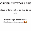 PPLR_HIDDEN_PRODUCT Reorder Previous Label Design - COTTON