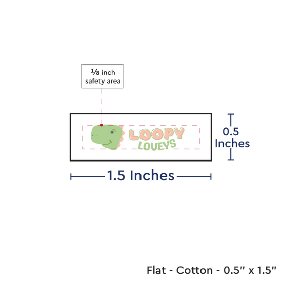 PPLR_HIDDEN_PRODUCT Print your Logo or Image on FLAT Cotton Tags