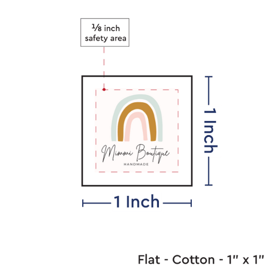 PPLR_HIDDEN_PRODUCT Print your Logo or Image on FLAT Cotton Tags