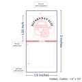 PPLR_HIDDEN_PRODUCT Print Your Logo or Image on FOLDED Cotton Tags