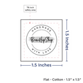 PPLR_HIDDEN_PRODUCT Print your Logo or Image on FLAT Cotton Tags