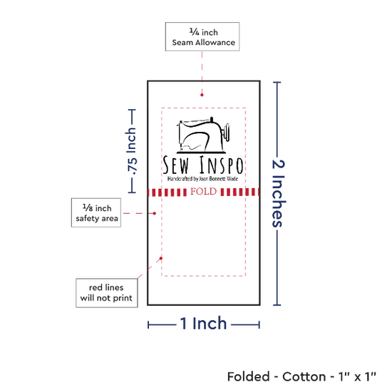 PPLR_HIDDEN_PRODUCT Print Your Logo or Image on FOLDED Cotton Tags