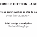 PPLR_HIDDEN_PRODUCT Reorder Previous Label Design - COTTON