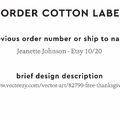 PPLR_HIDDEN_PRODUCT Reorder Previous Label Design - COTTON