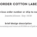 PPLR_HIDDEN_PRODUCT Reorder Previous Label Design - COTTON