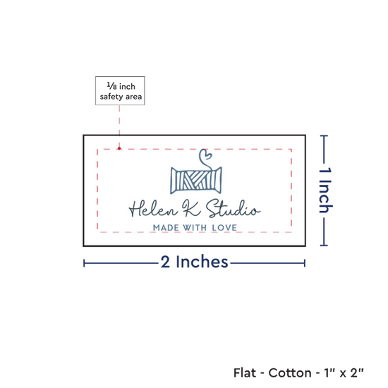 PPLR_HIDDEN_PRODUCT Print your Logo or Image on FLAT Cotton Tags