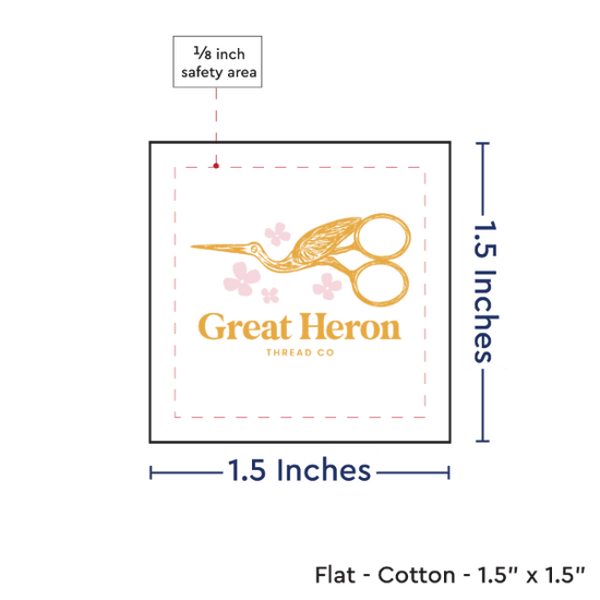 PPLR_HIDDEN_PRODUCT Print your Logo or Image on FLAT Cotton Tags