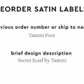 PPLR_HIDDEN_PRODUCT Reorder Previous Label Design - SATIN