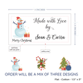 PPLR_HIDDEN_PRODUCT Christmas Sampler Large (1.5"x3"-Cotton)