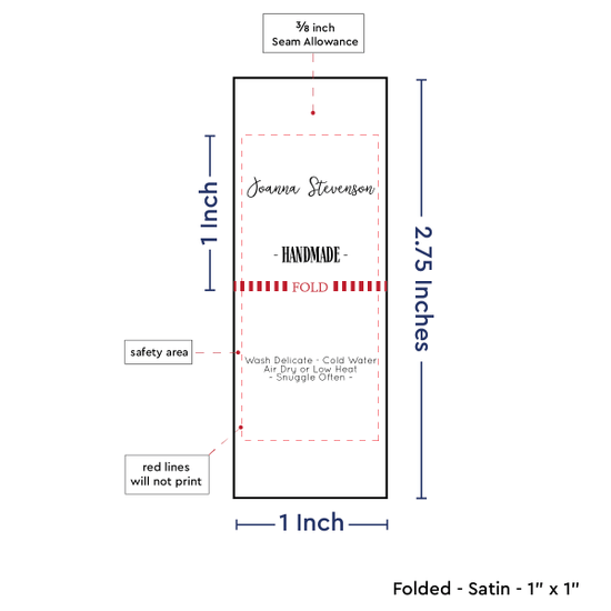 PPLR_HIDDEN_PRODUCT Square Signature (1" wide - Satin)
