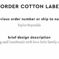 PPLR_HIDDEN_PRODUCT Reorder Previous Label Design - COTTON