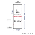 PPLR_HIDDEN_PRODUCT Square Signature (1" wide - Satin)