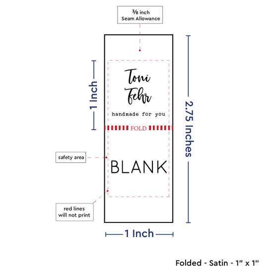 PPLR_HIDDEN_PRODUCT Square Signature (1" wide - Satin)