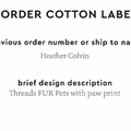 PPLR_HIDDEN_PRODUCT Reorder Previous Label Design - COTTON