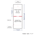 PPLR_HIDDEN_PRODUCT Print Your Logo/Image on Satin Tags (1" wide - Satin)