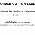 PPLR_HIDDEN_PRODUCT Reorder Previous Label Design - COTTON