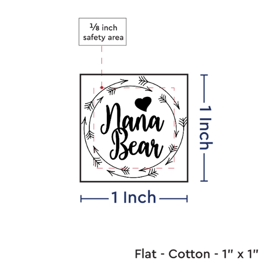 PPLR_HIDDEN_PRODUCT Print your Logo or Image on FLAT Cotton Tags