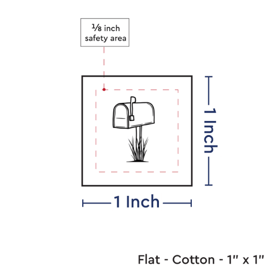 PPLR_HIDDEN_PRODUCT Print your Logo or Image on FLAT Cotton Tags