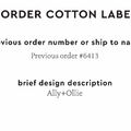 PPLR_HIDDEN_PRODUCT Reorder Previous Label Design - COTTON