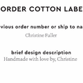PPLR_HIDDEN_PRODUCT Reorder Previous Label Design - COTTON