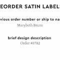 PPLR_HIDDEN_PRODUCT Reorder Previous Label Design - SATIN
