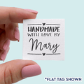 PPLR_HIDDEN_PRODUCT Modern Handmade with Love (1.5"x1.5"-Cotton)